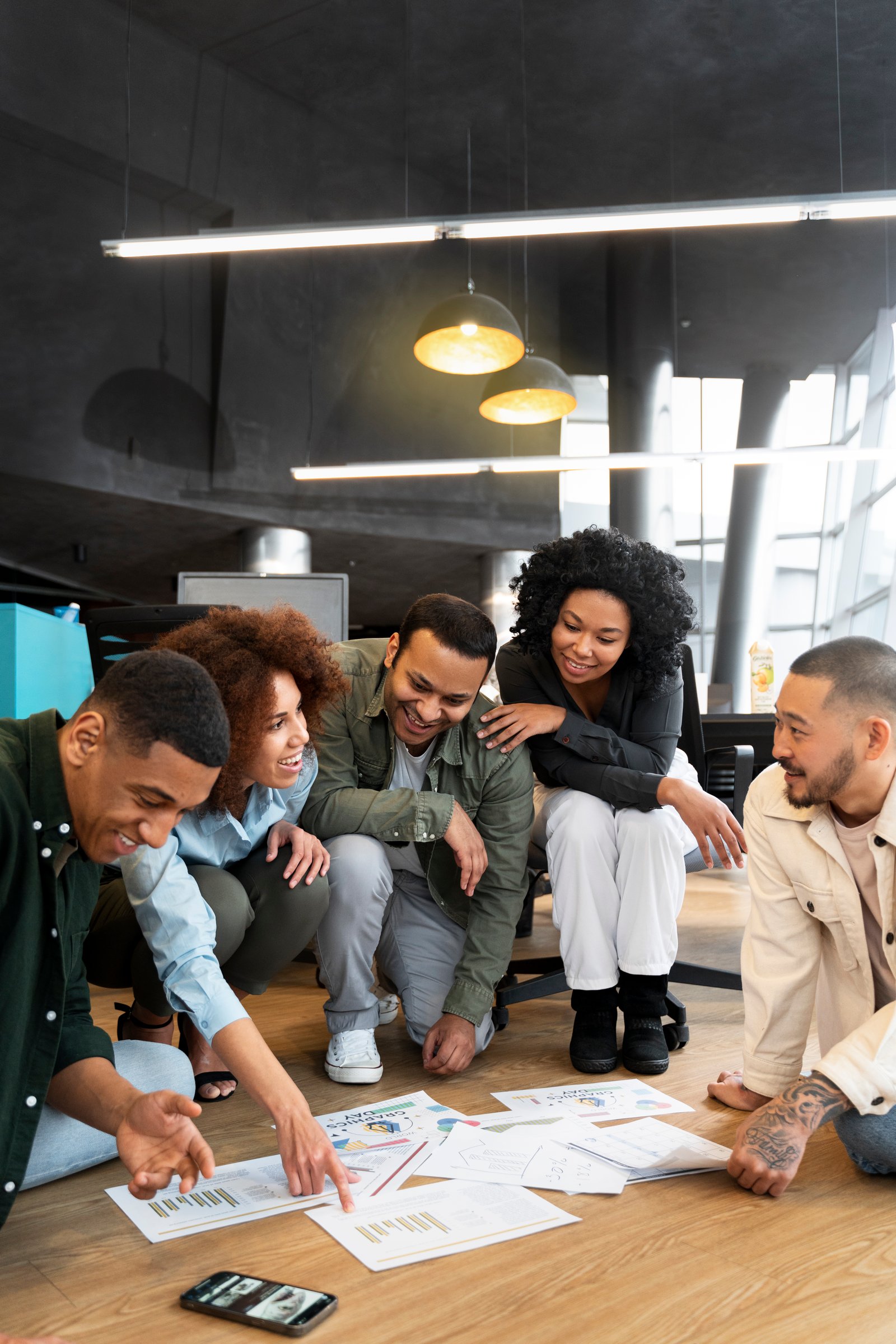 Fundo ilustrando consultoria estratégica em RH